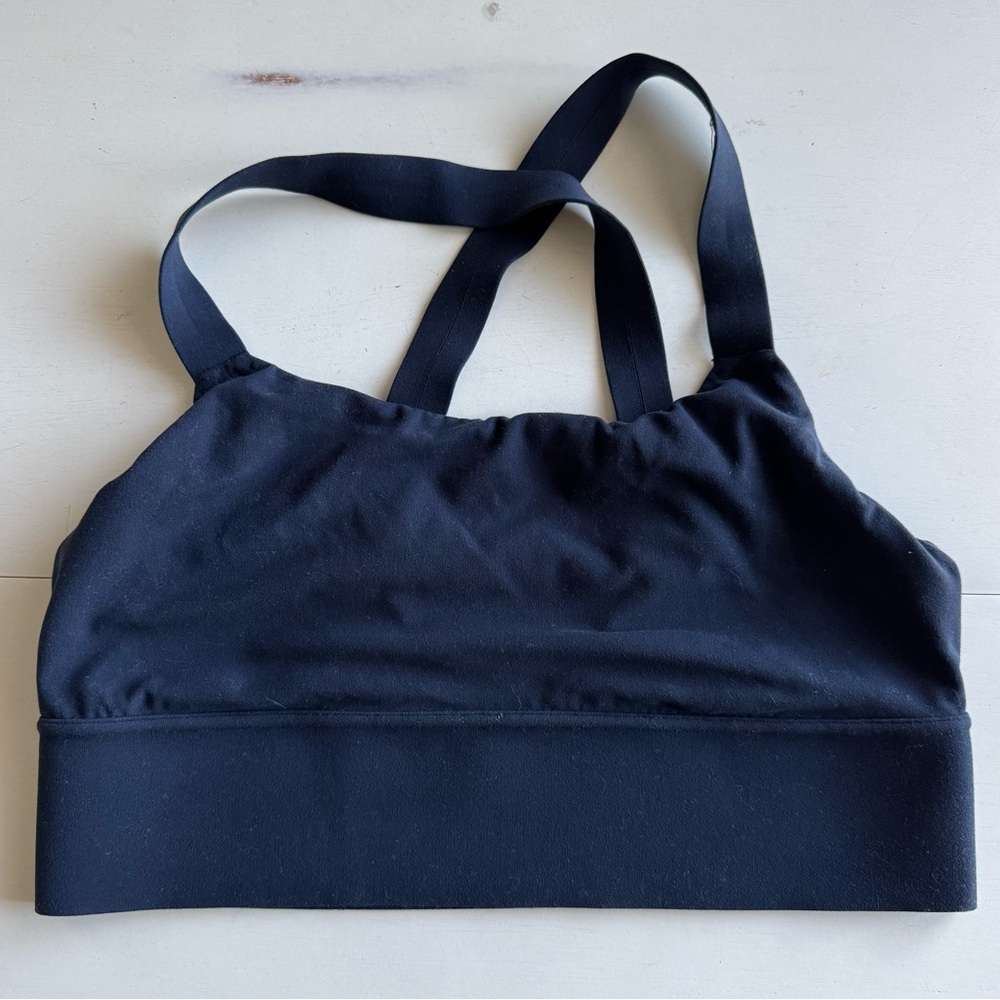 Athleta Blue Sports Bra women’s Medium